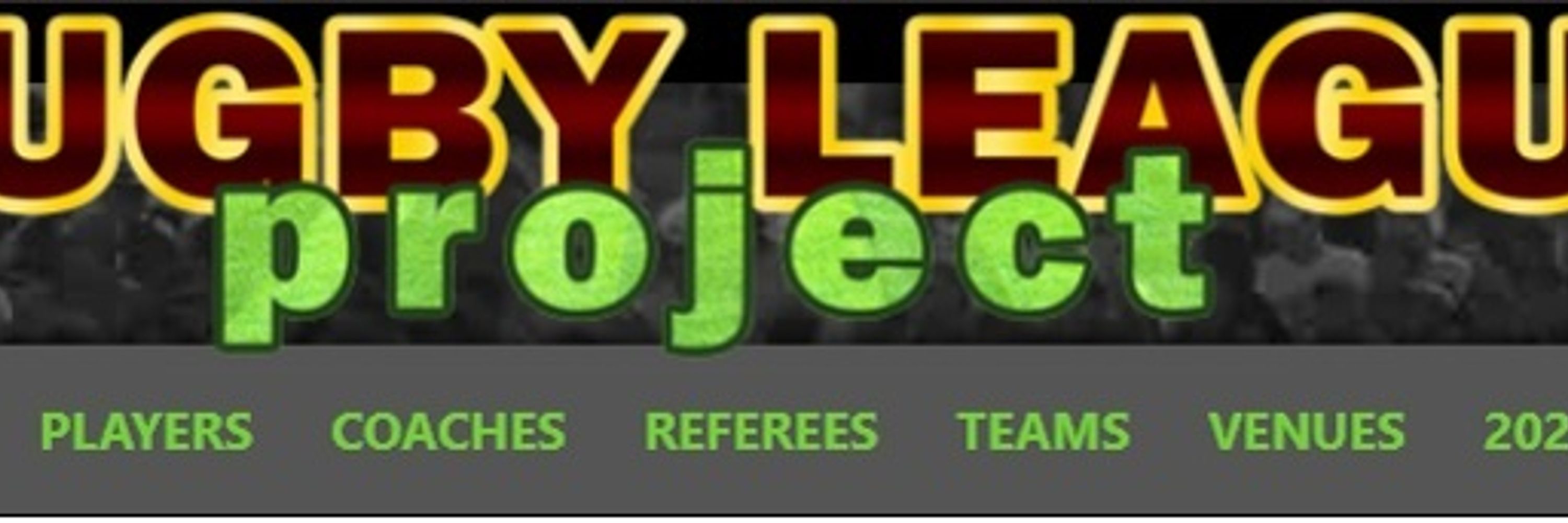 Rugby League Project