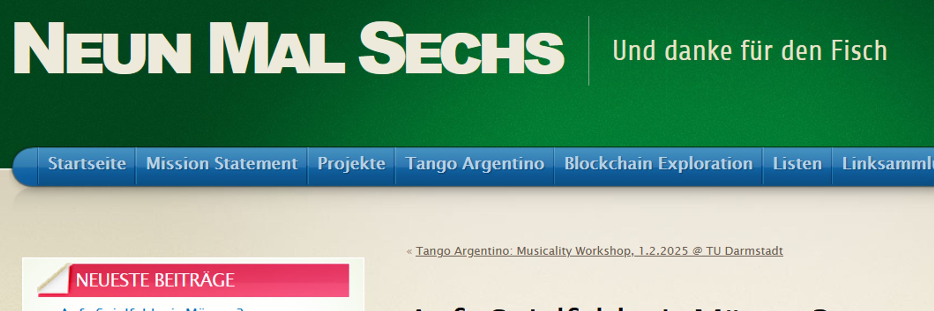 Neun Mal Sechs