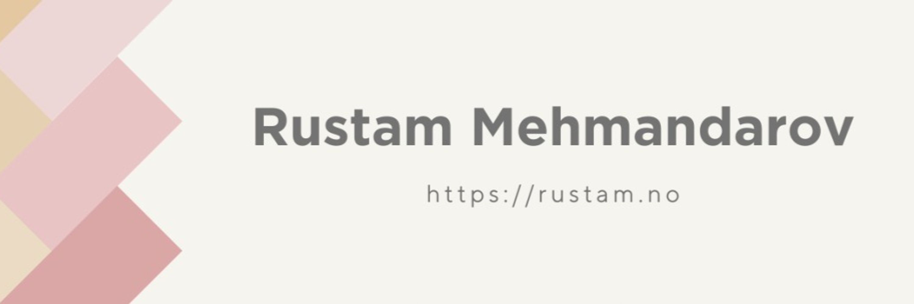 Rustam Mehmandarov