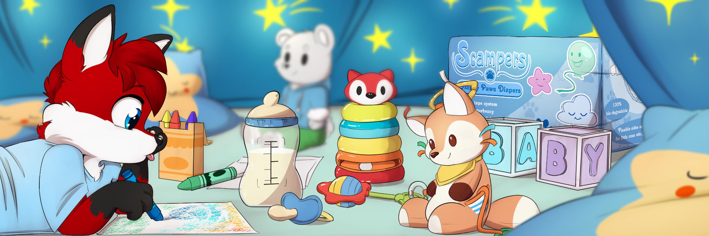 Fang's Crayon Box