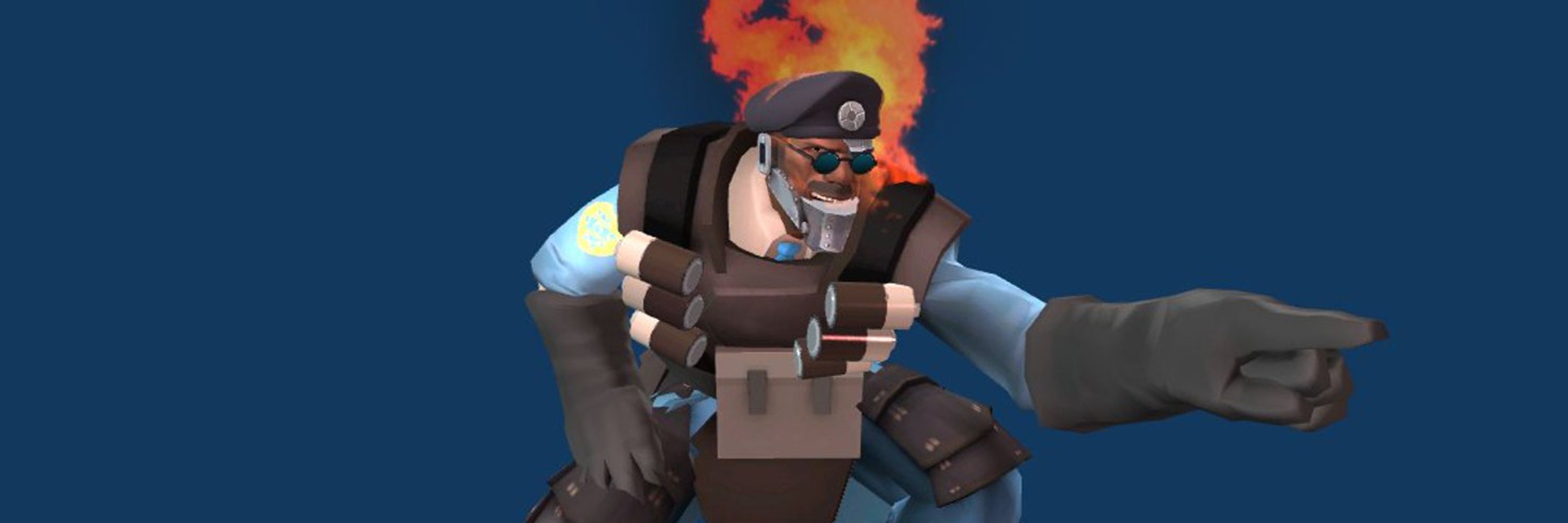 Demoman from tf2 real