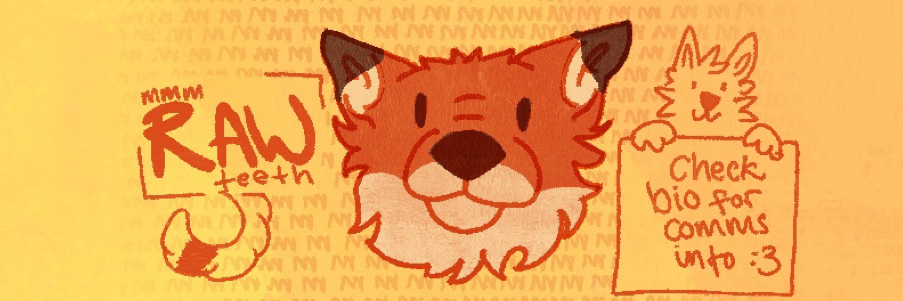 mmm raw teeth - COMMS OPEN!!