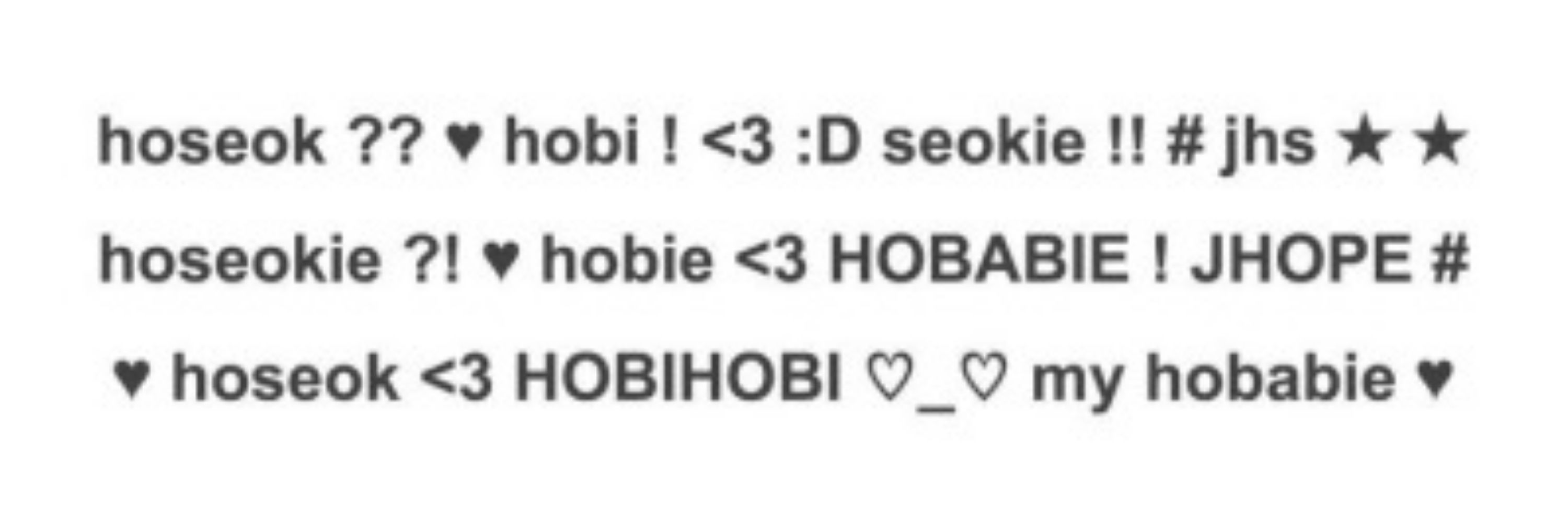 mijo do hoseok