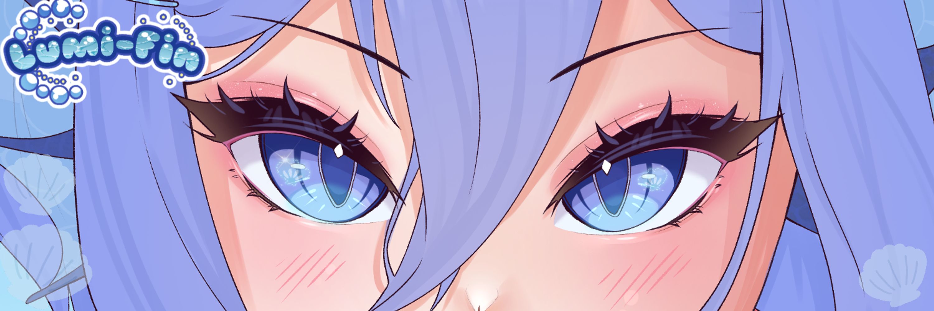 Lumi-Fin Fish Vtuber