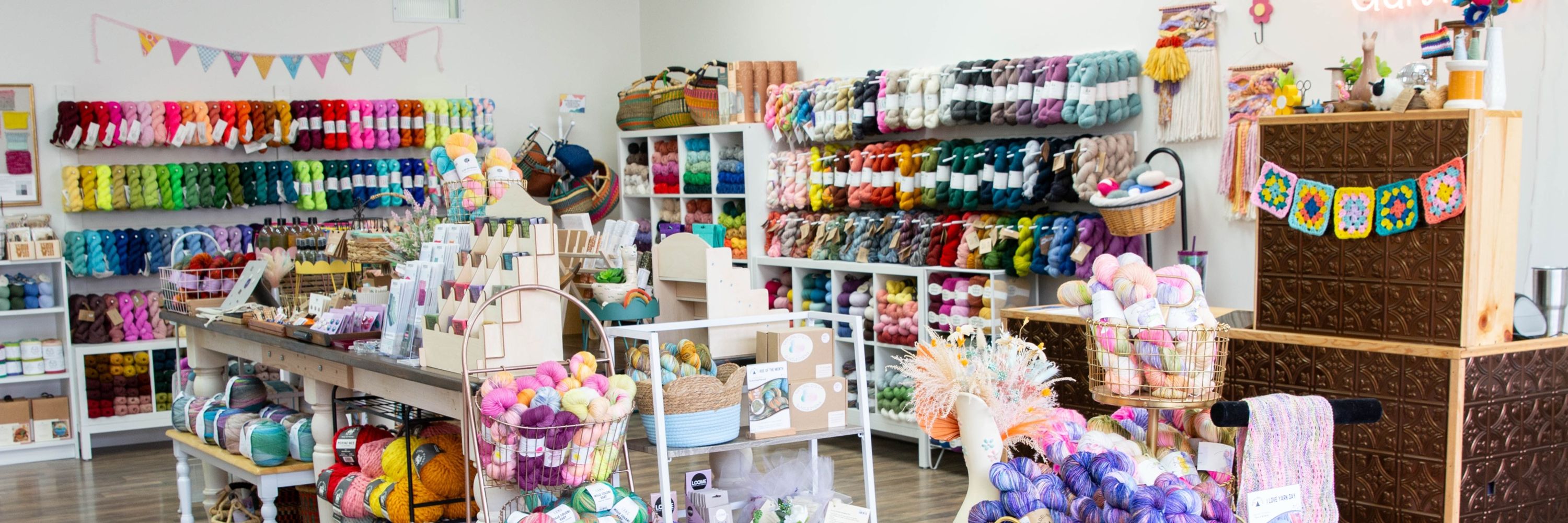 Moon & Yarn Craft Room