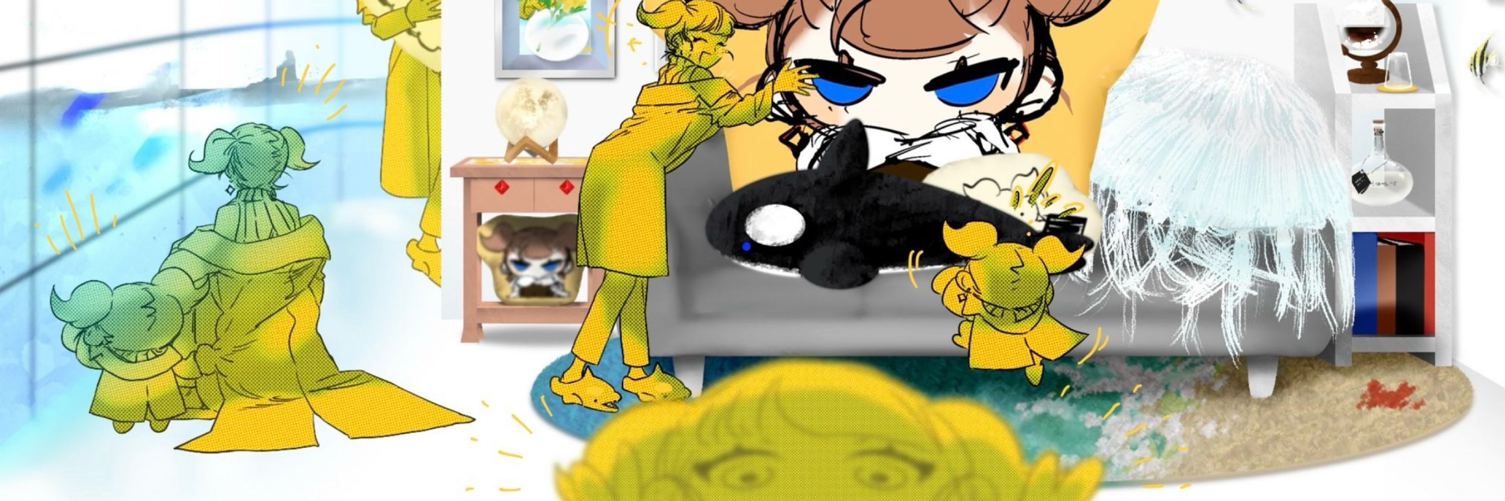 えてる