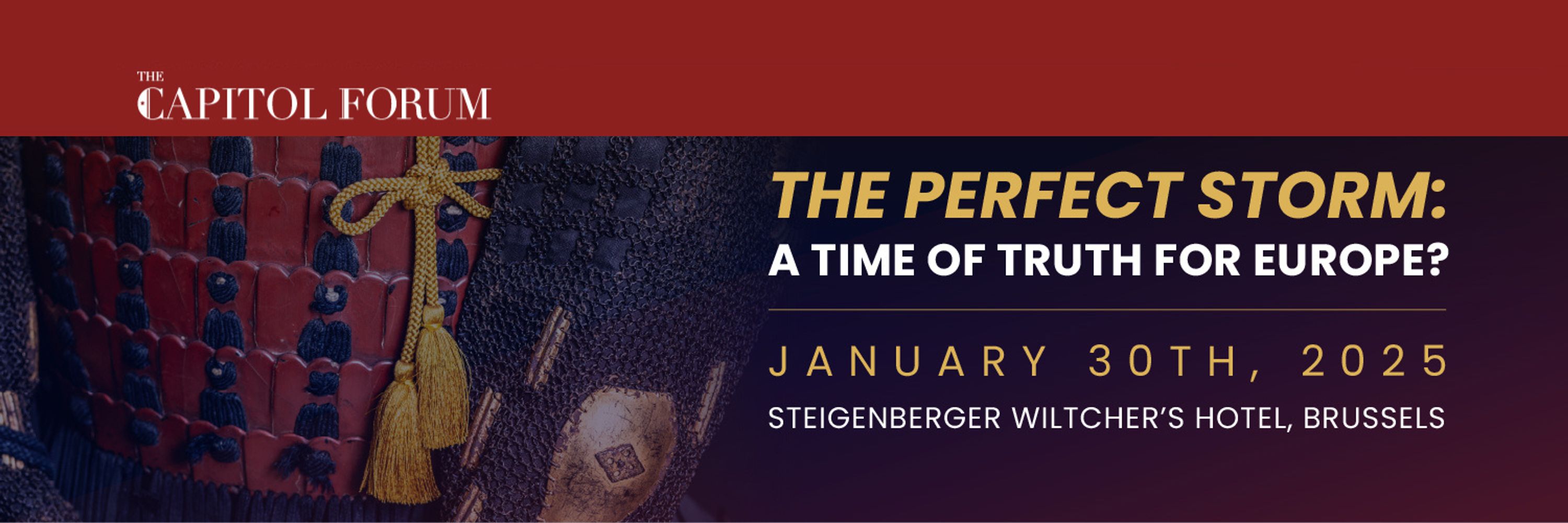 THE PERFECT STORM: A TIME OF TRUTH FOR EUROPE?
