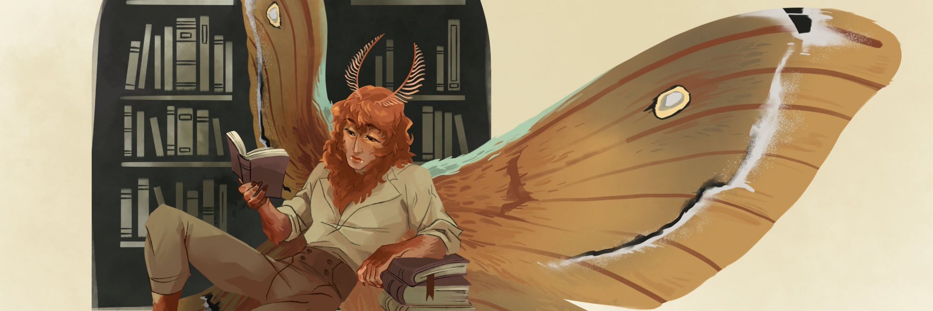 Anaïs is reading