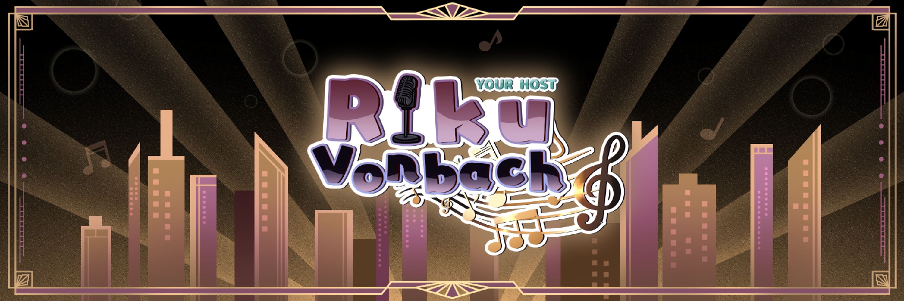Riku VonBach | Vtuber 🥂🎵