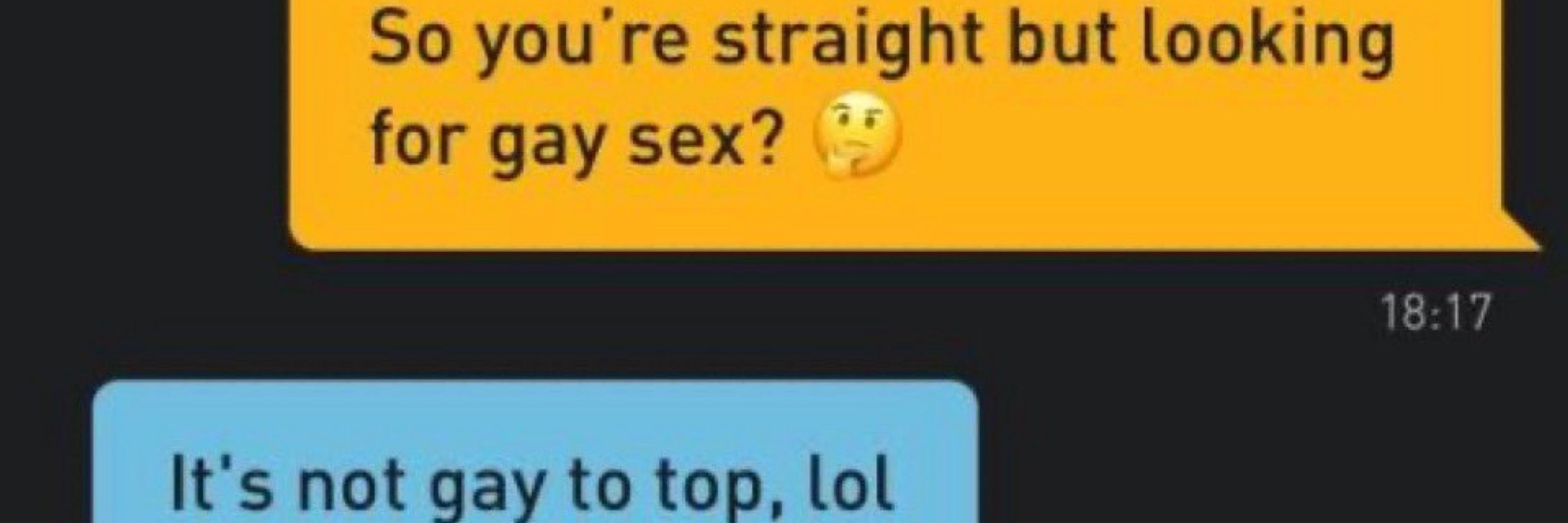 STRAIGHT TOP 🍆