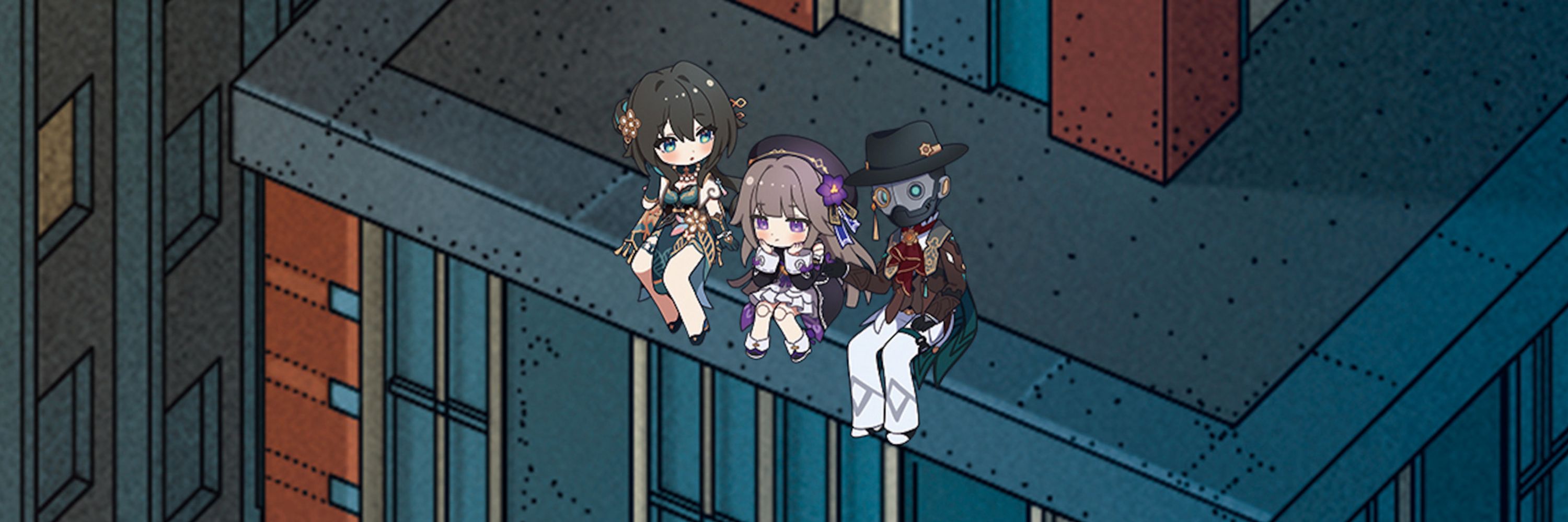 Herta + Screwllum + Ruan Mei 🧠🦋🧬
