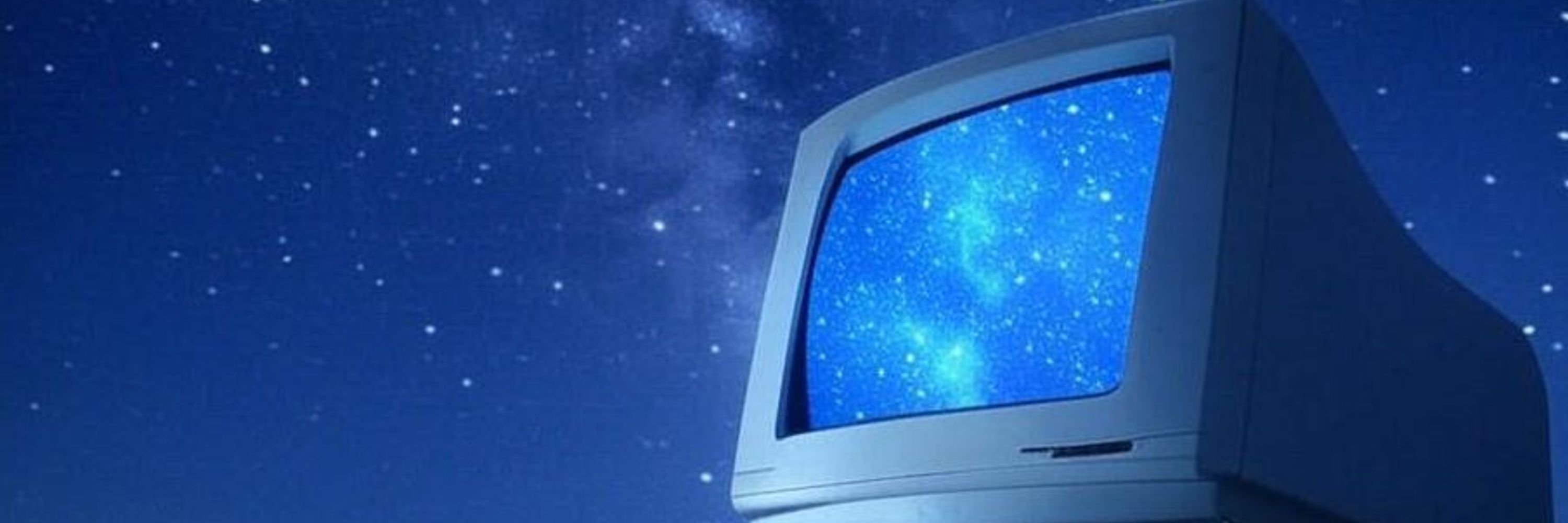 Computer Looking Up
