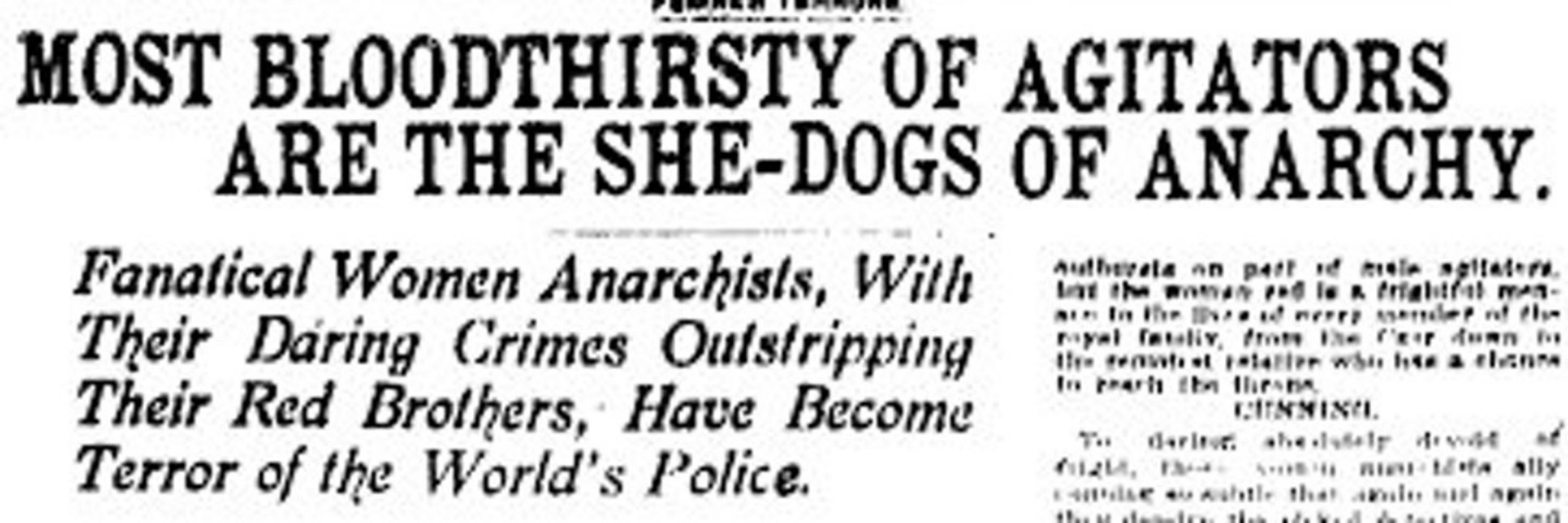 She-Dog of Anarchy