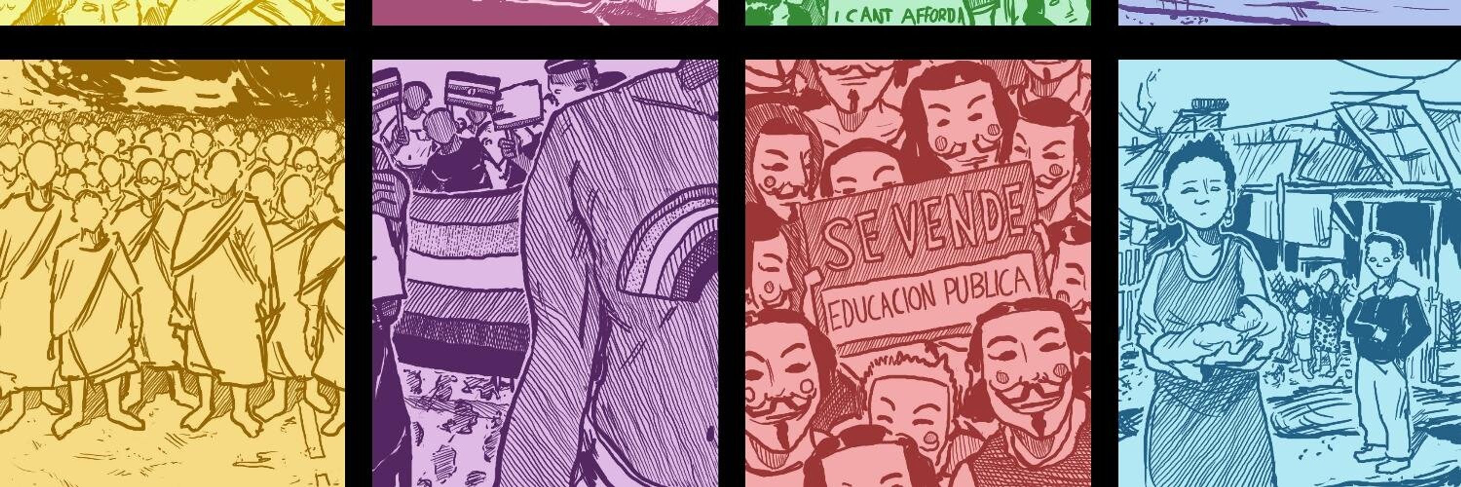Erik Thurman is illustrating for a better future