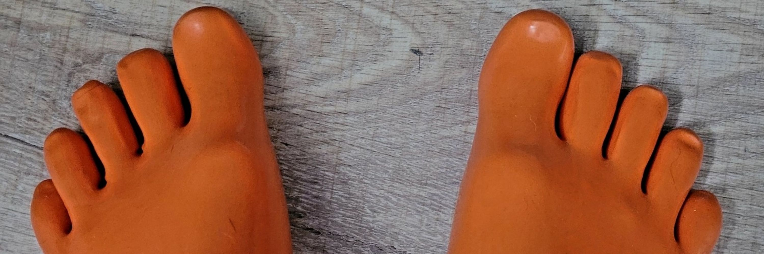 Latex Toe Socks