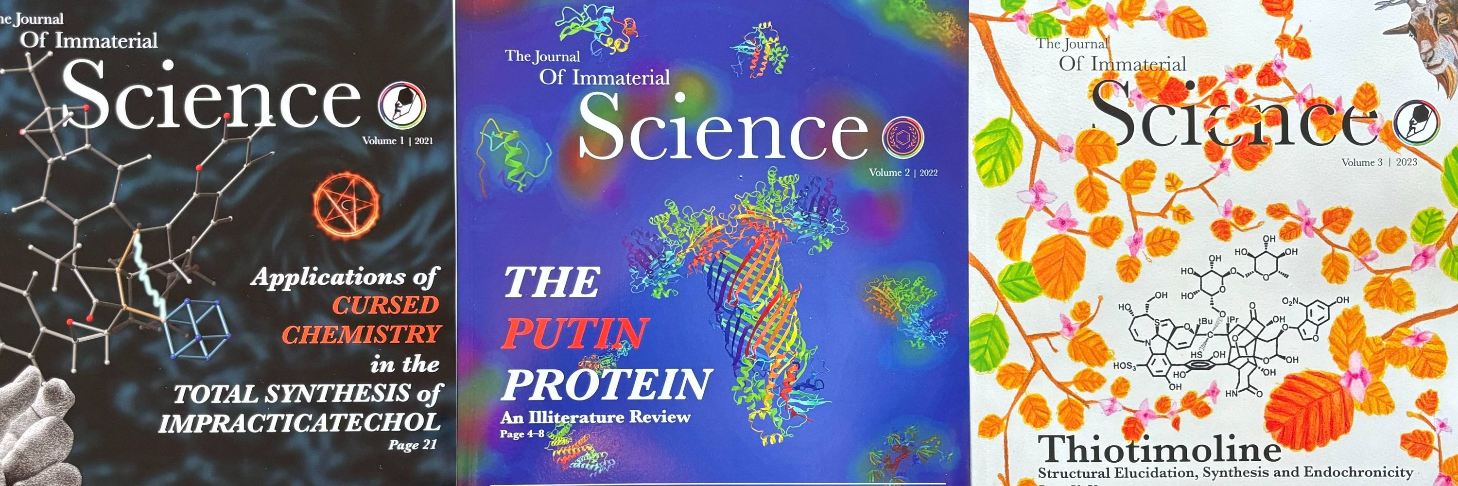 The Journal of Immaterial Science 
