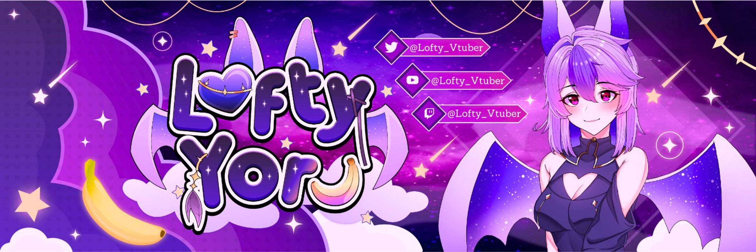 Lofty 💜✨ Cosmic Skypuppy Vtuber (HIATUS)