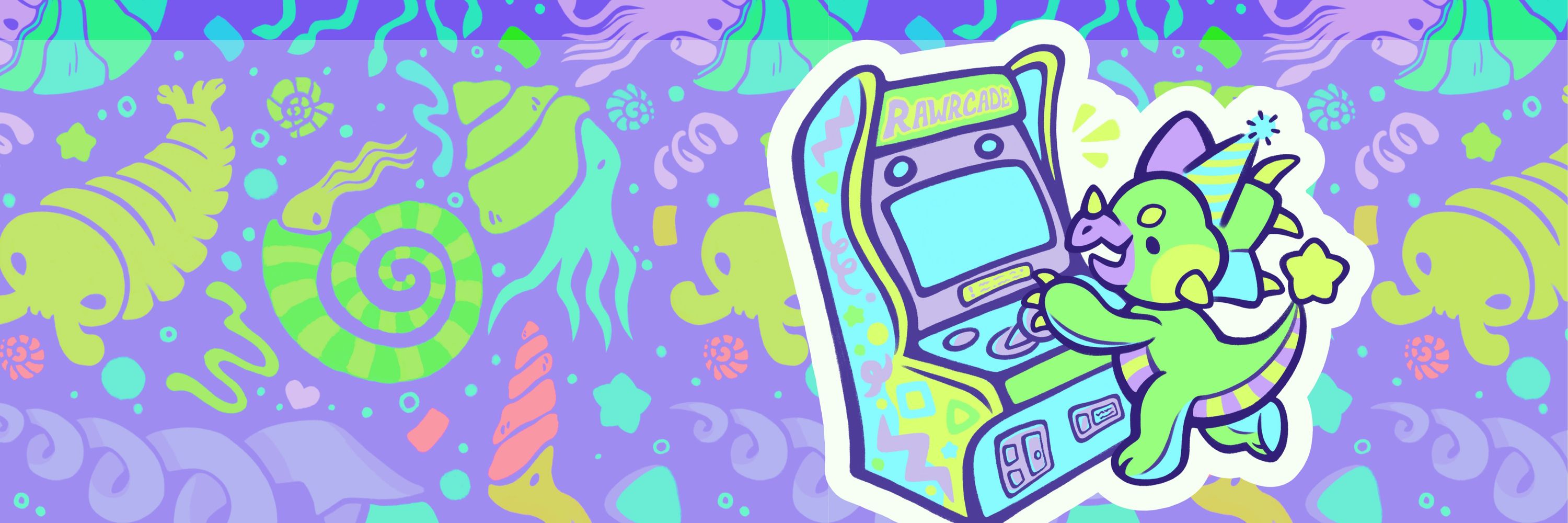 RAWRCADE 👾🦖 (coming 5/13!)