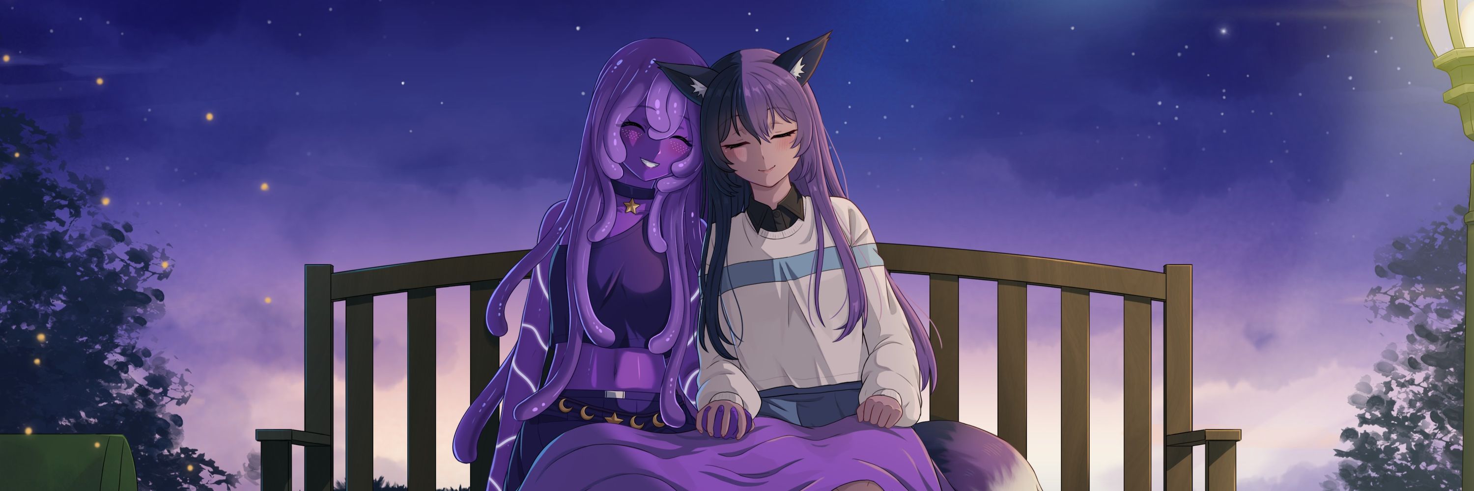 단 하나의 별 ~ PURPLE SLIME OC 🌌💜🌙✨