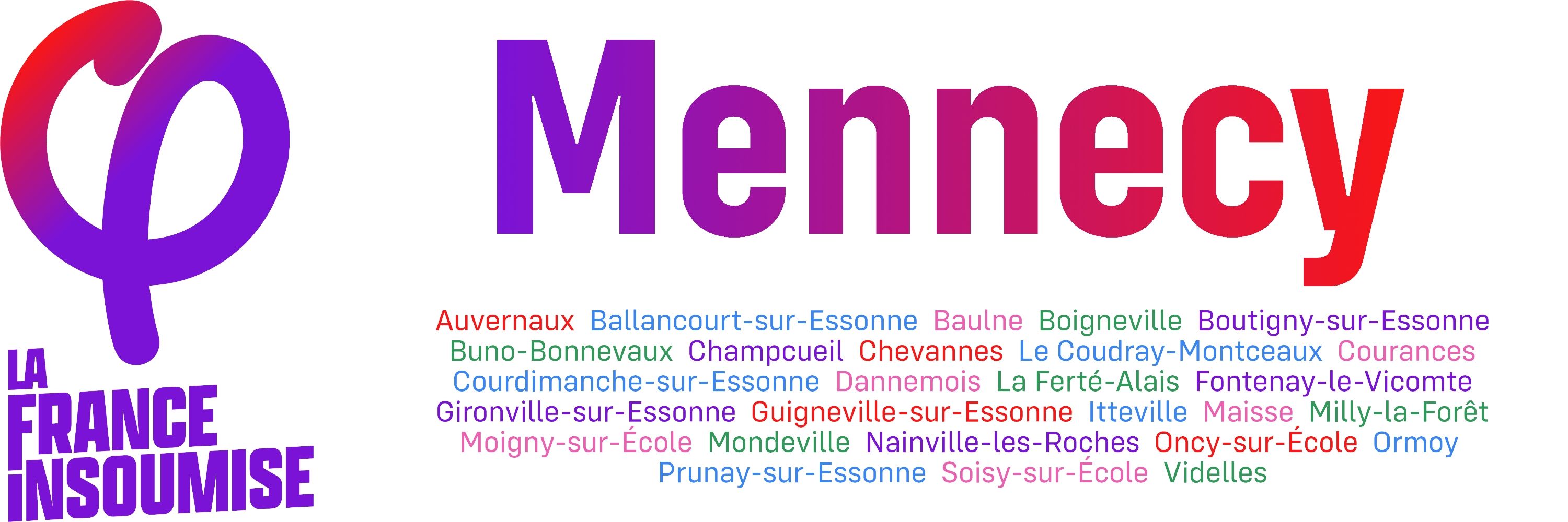 France insoumise canton de Mennecy 91