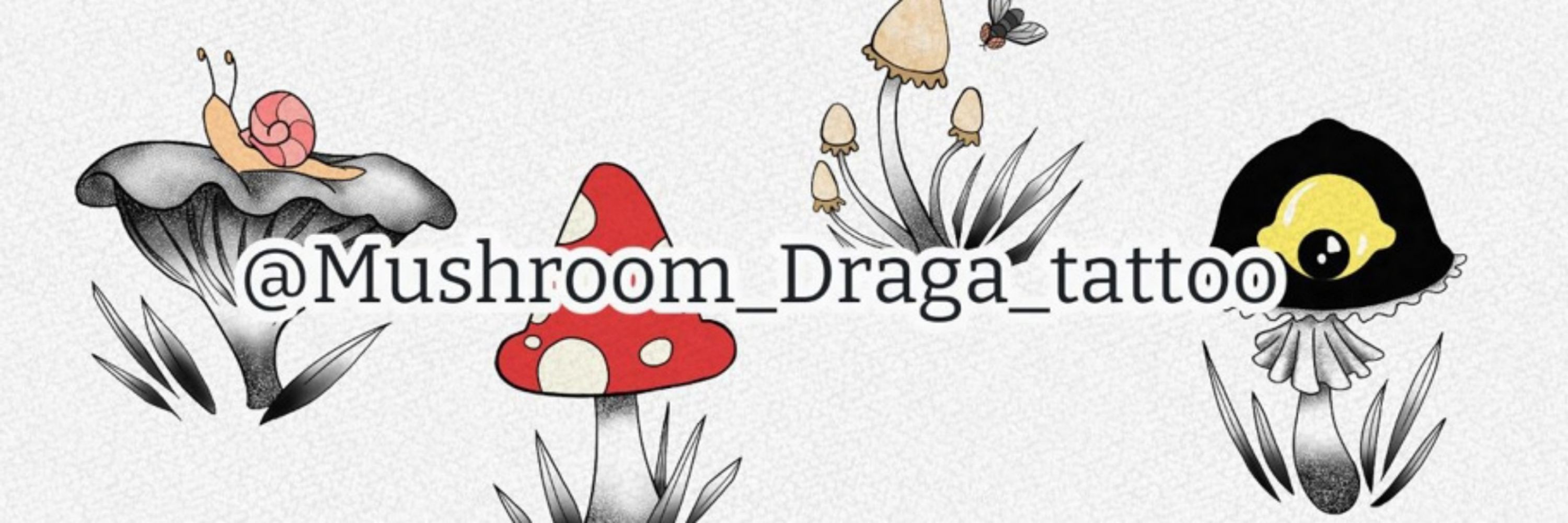 Mushroom Draga tattoo