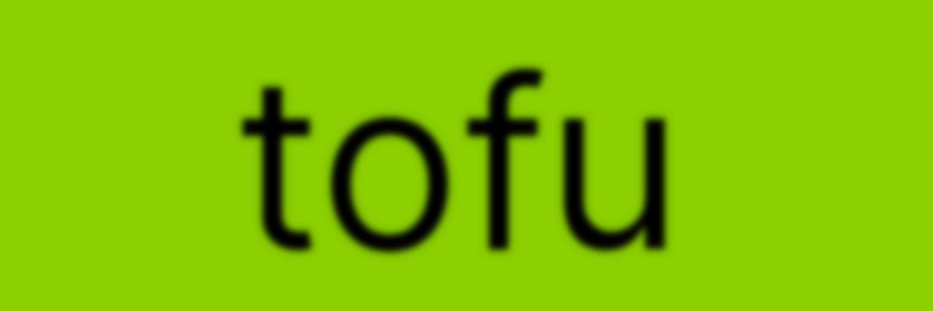 Tofu