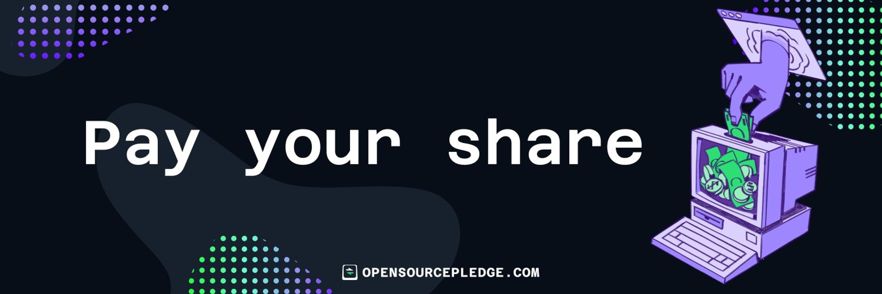 Open Source Pledge ⇌