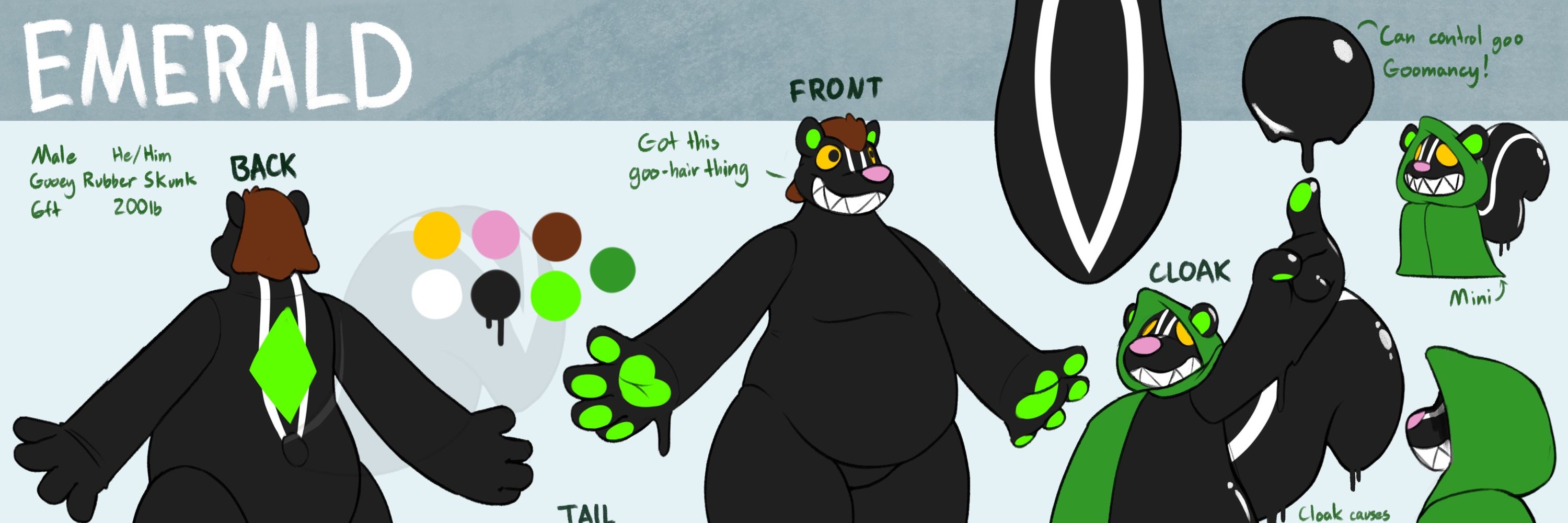 Emerald The Skunk