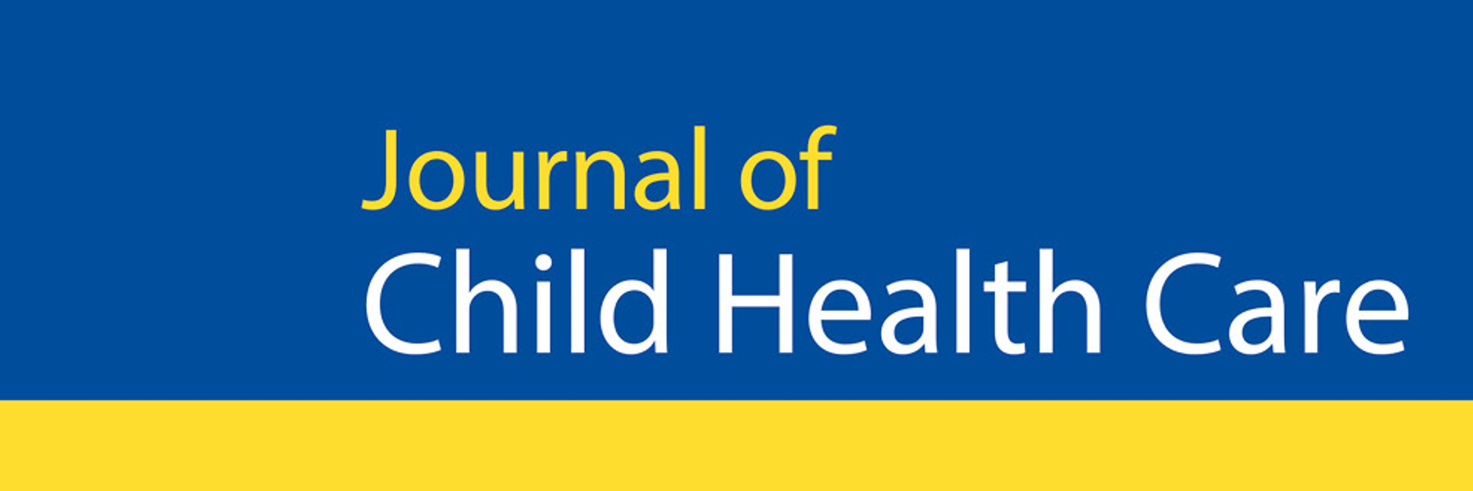 Journal of Child Health Care