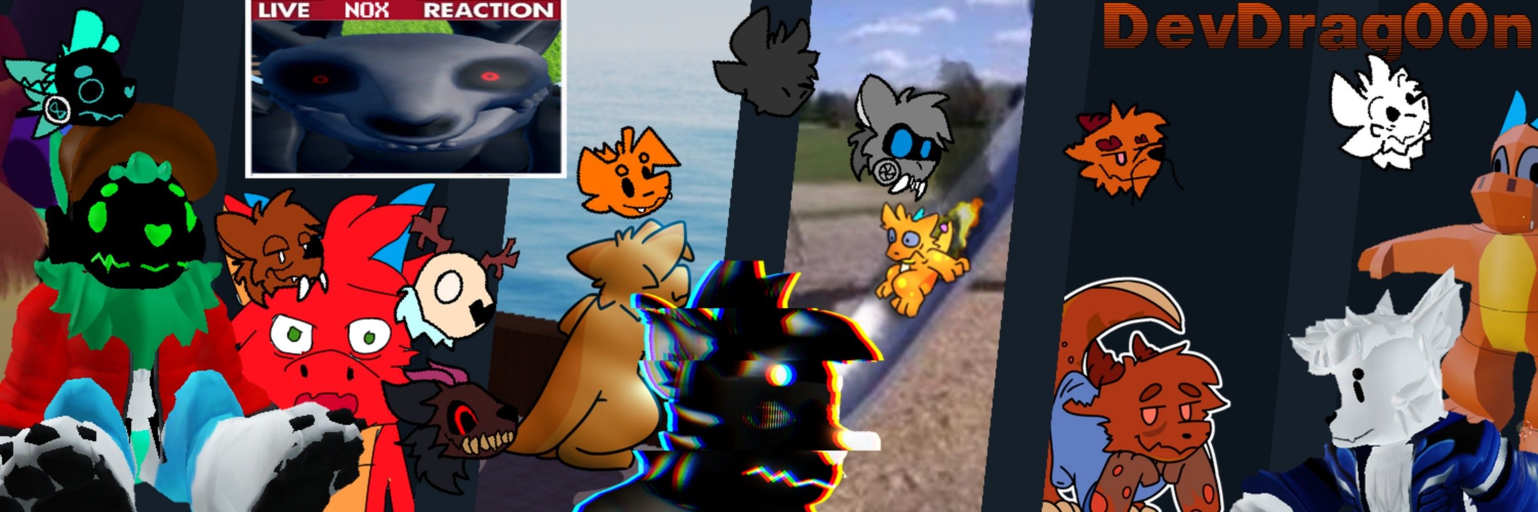 DevDrag00n and an army of 28 OCs