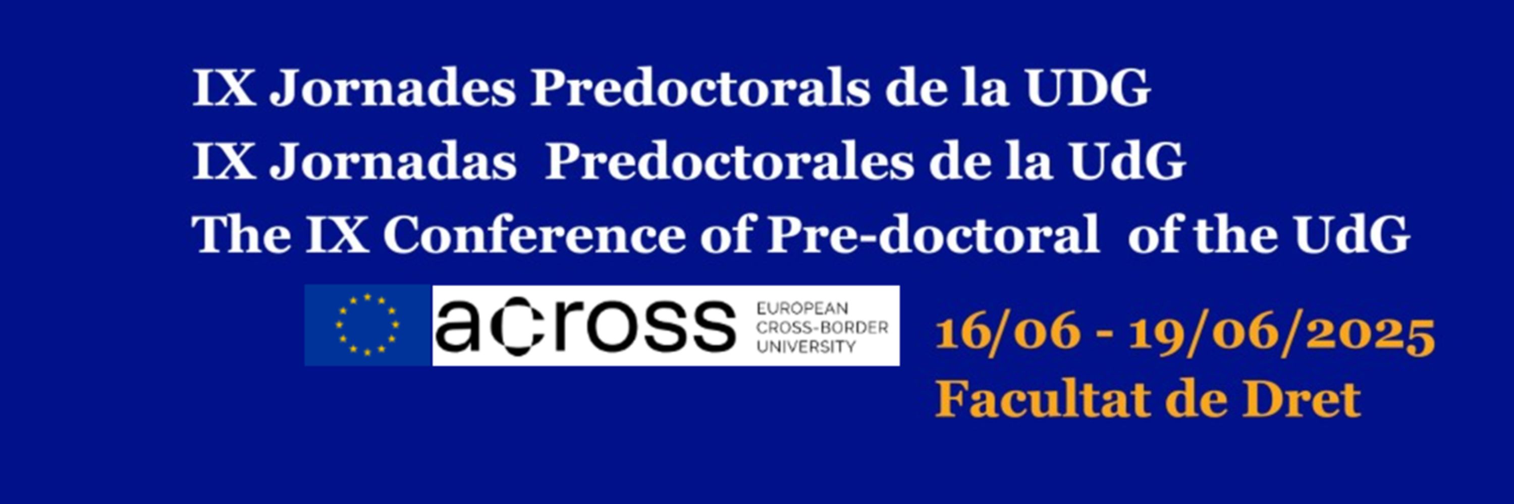 Jornades Predoctorals UdG 