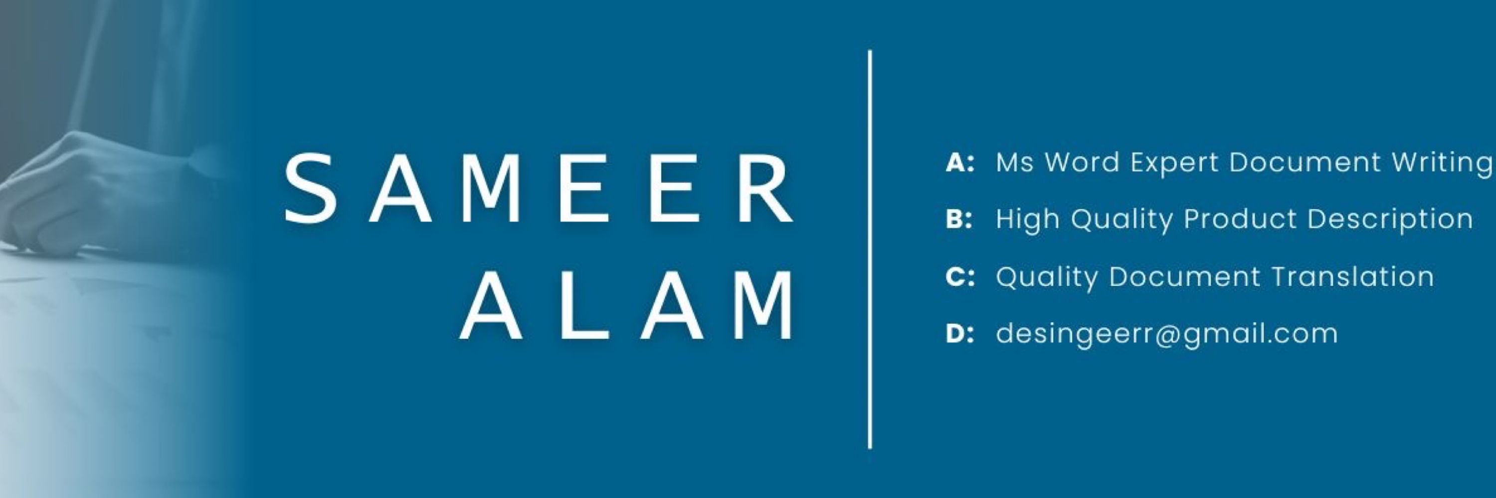 Sameer alam