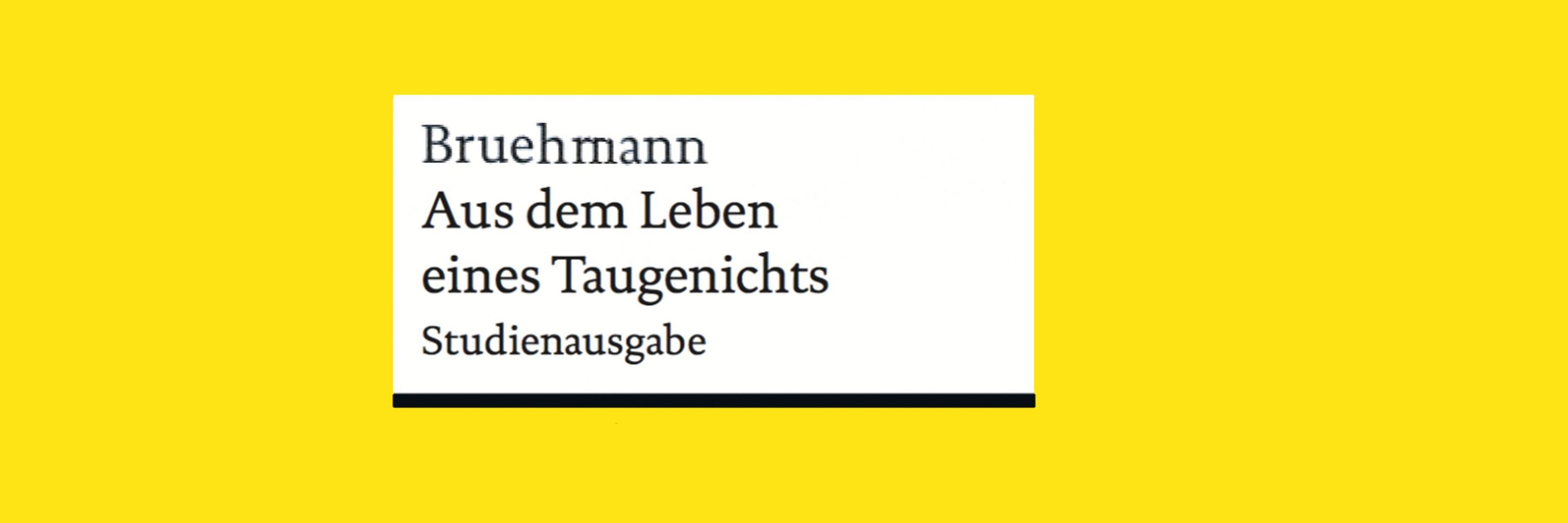 Brühmann incognito