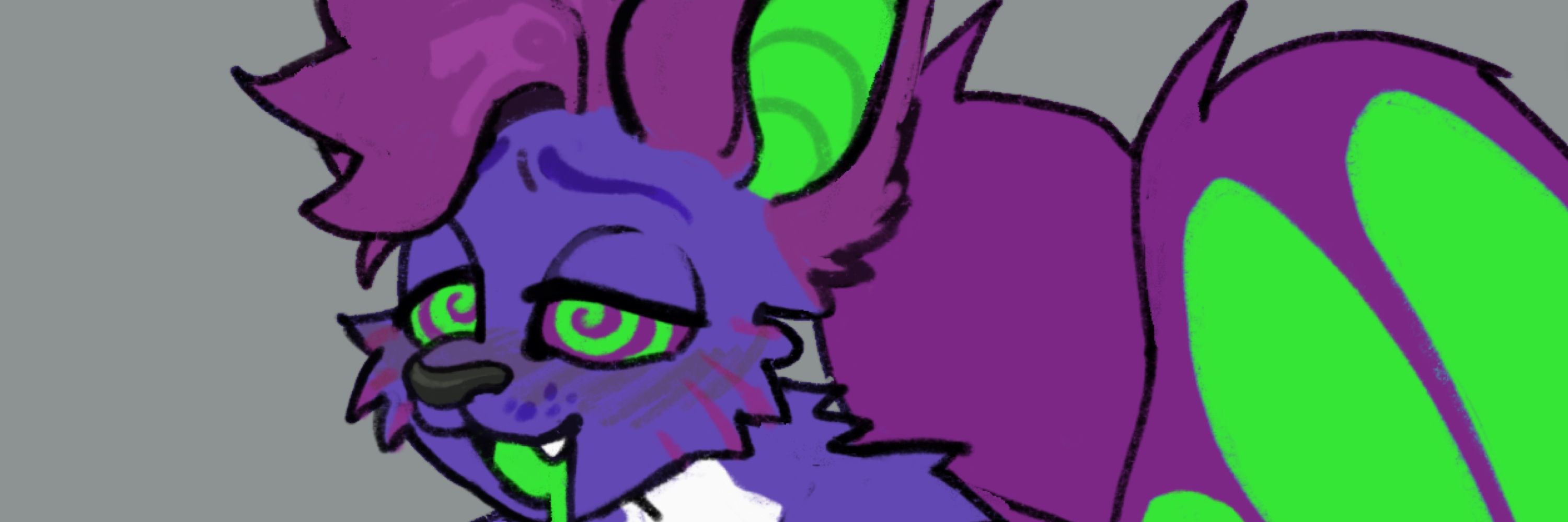 (Comms Open) Swirly-Eyed Kitty
