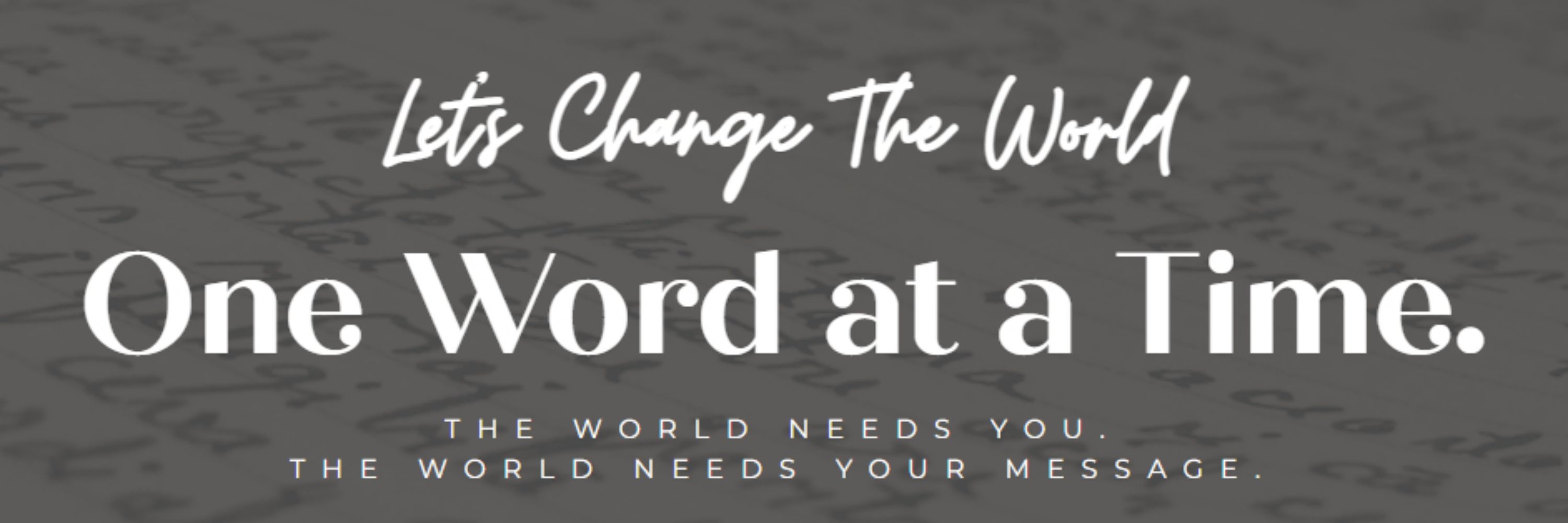 GiveYourWordsWings