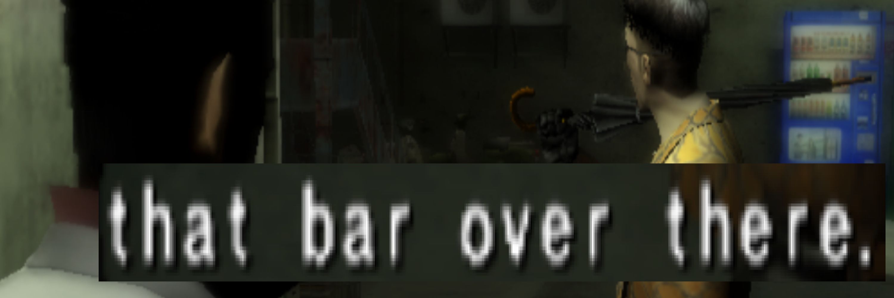 that bar over there