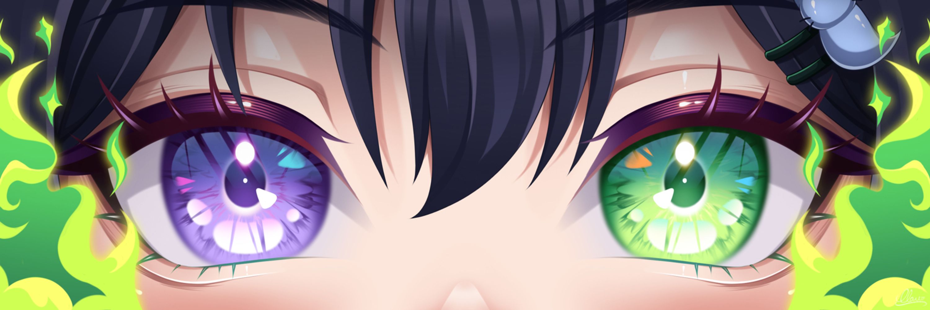 Aprillynne | 💚👻💜 Ghost Cat Vtuber 💜👻💚