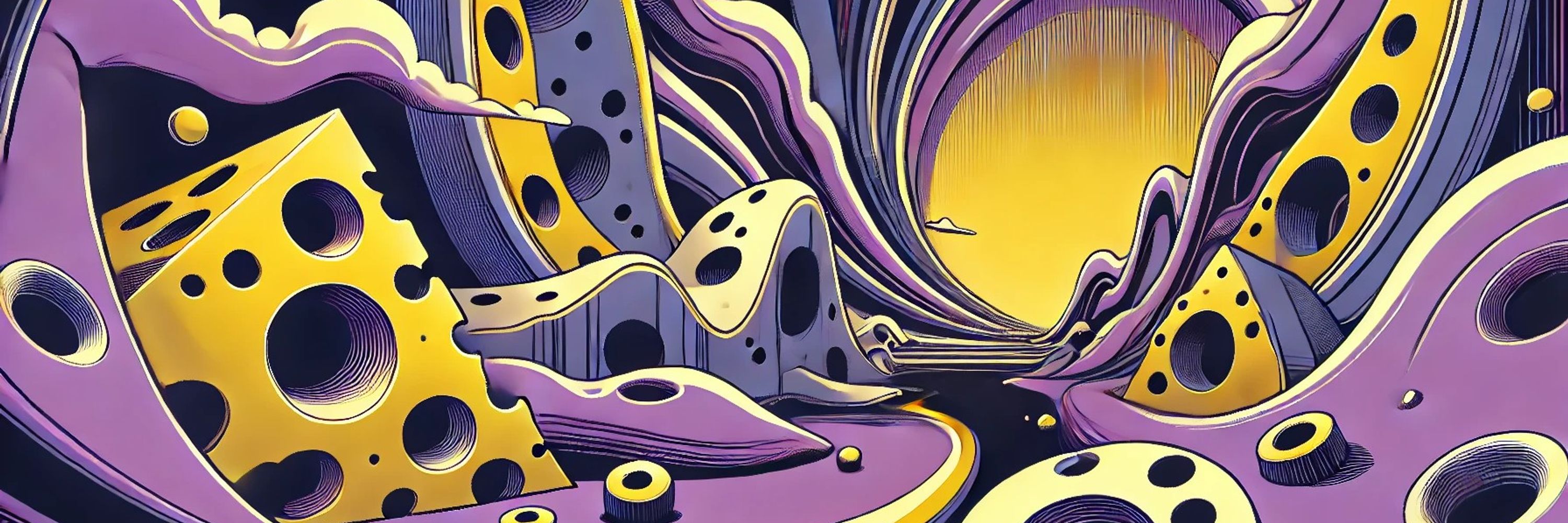 the extraterrestrial seas of cheese