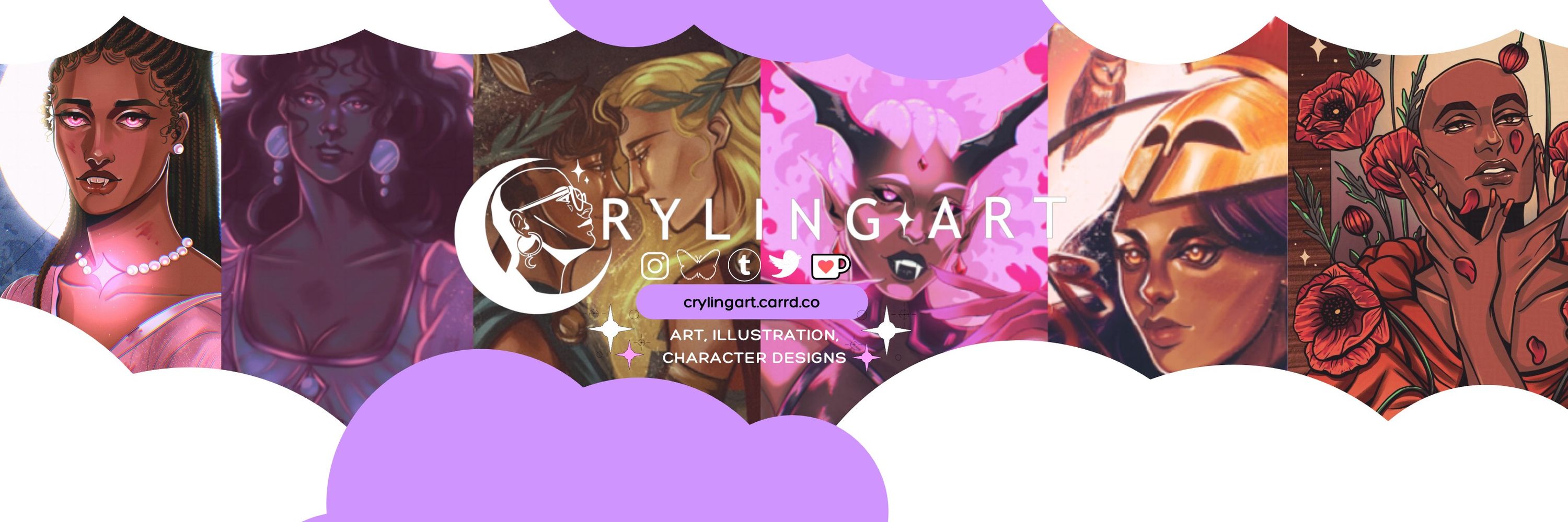 cryling.art 🌘💜 FanExpo Philly A602