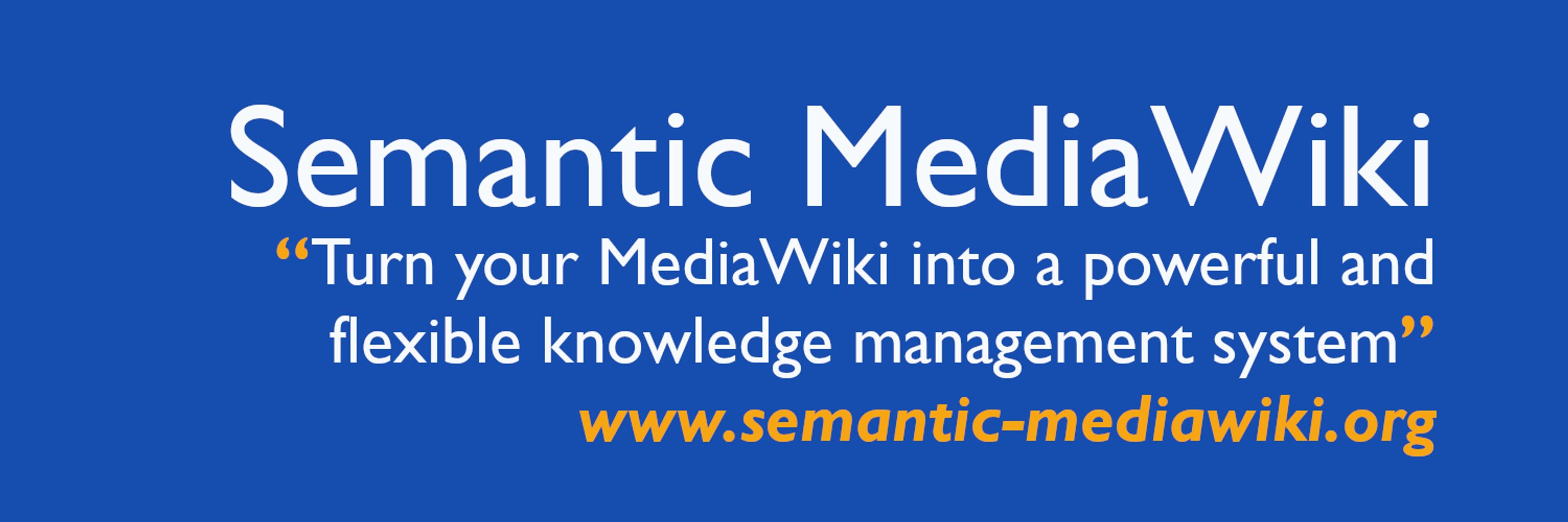 Semantic MediaWiki
