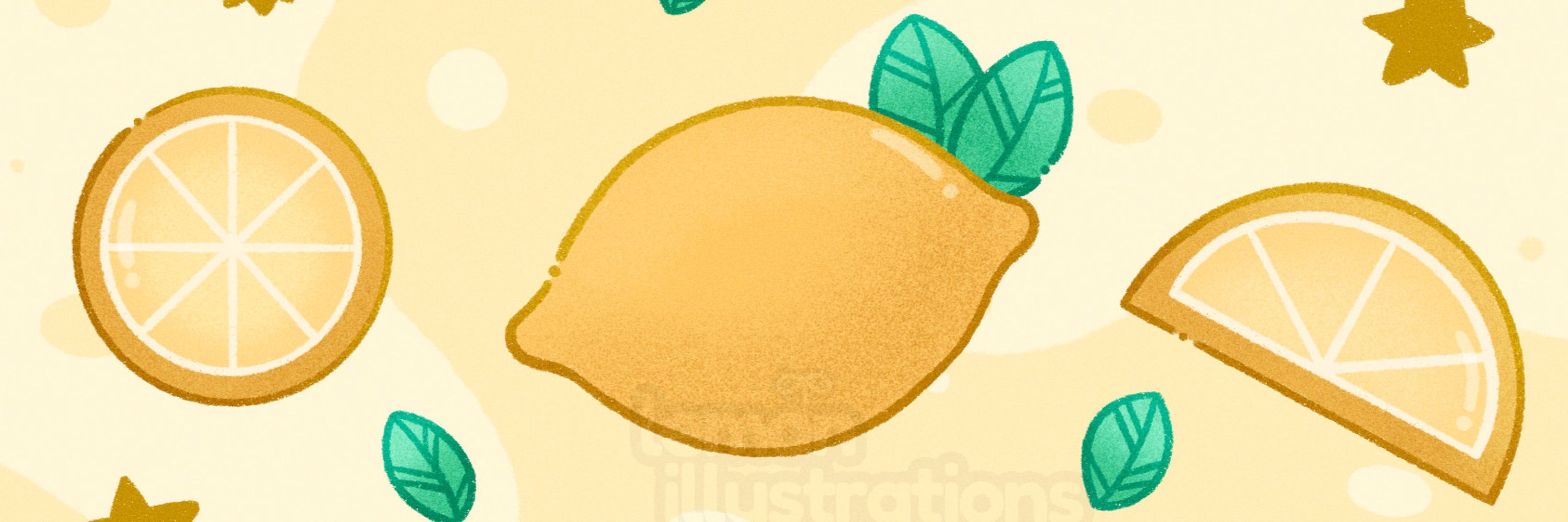 Lemon 🍋 Cute illustrations