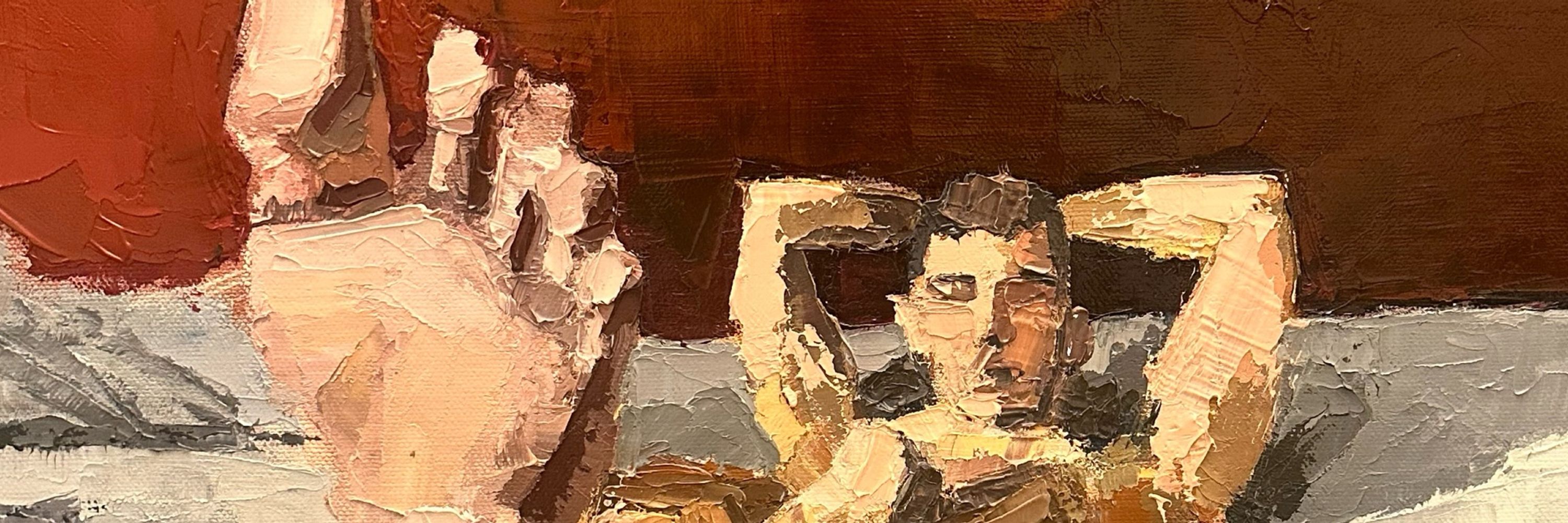 Mitch paints