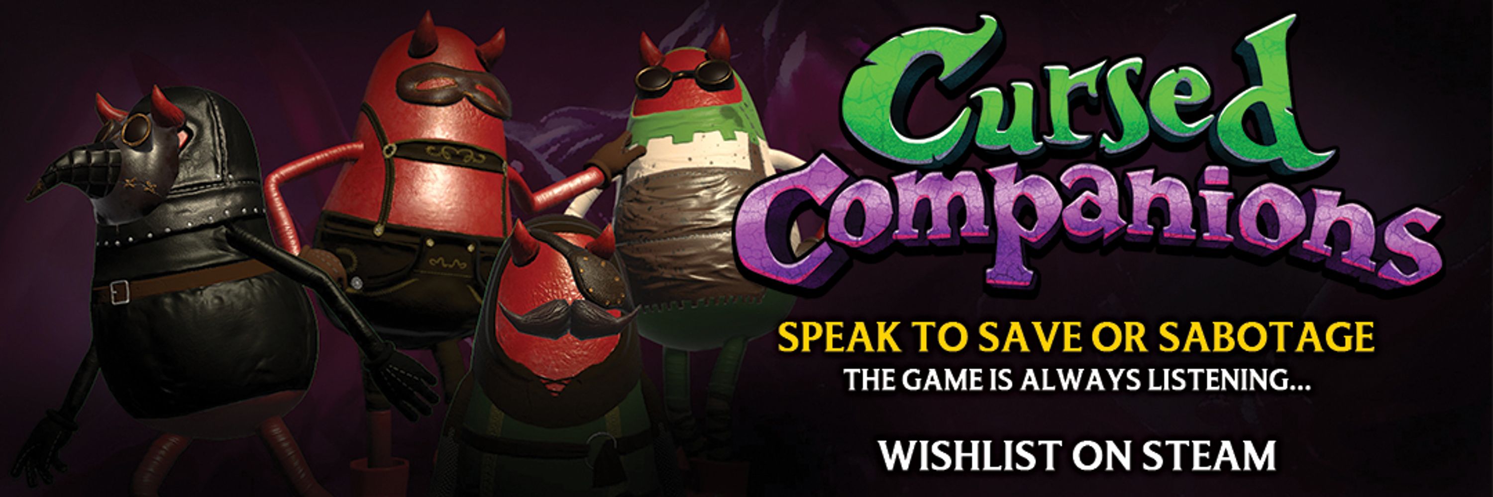 Cursed Companions | Wishlist on Steam | DEMO OUT!