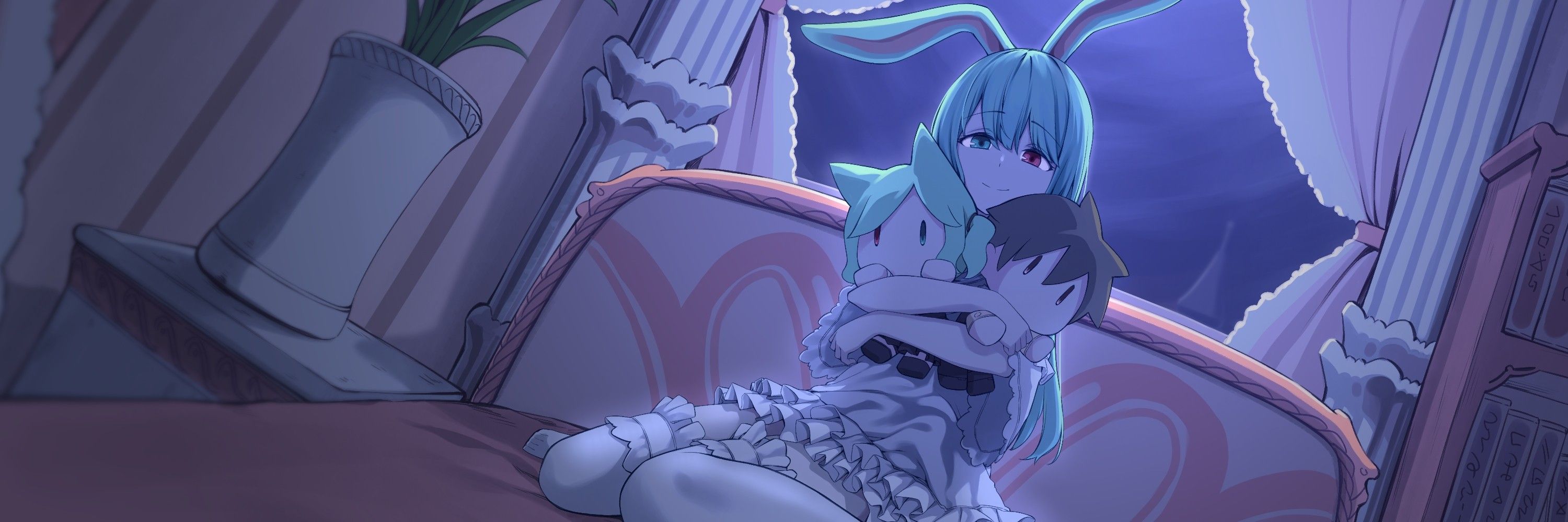 満月。まじゅえもん