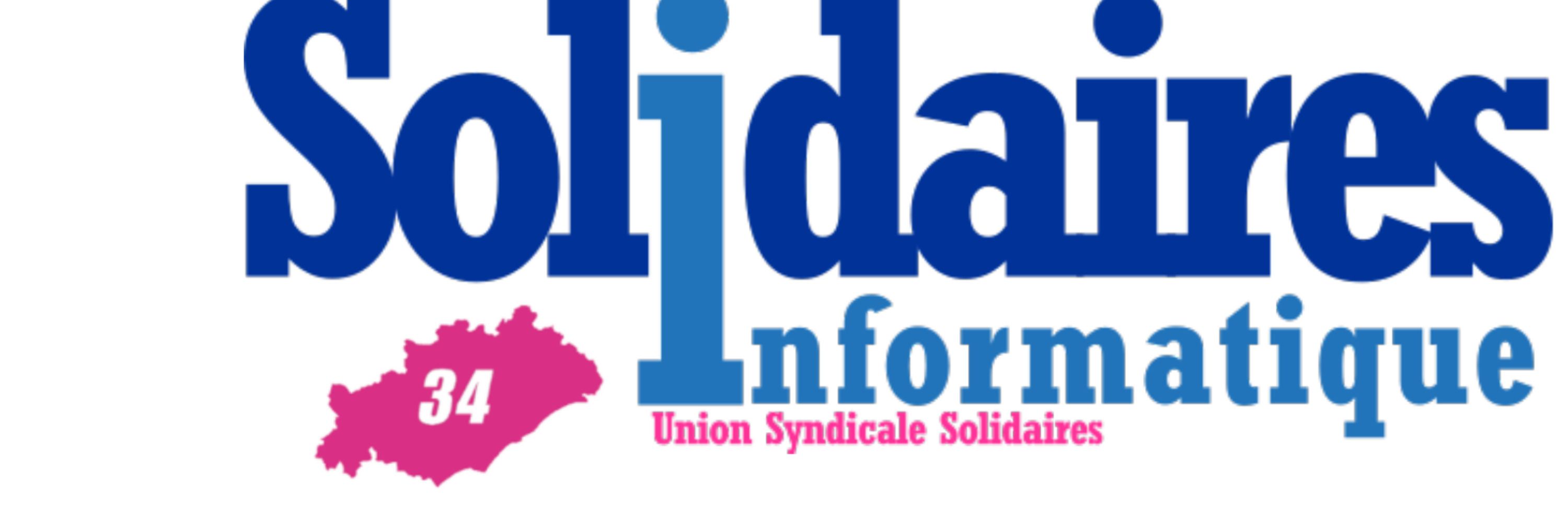 Solidaires Informatique 34   ⏚ ✊