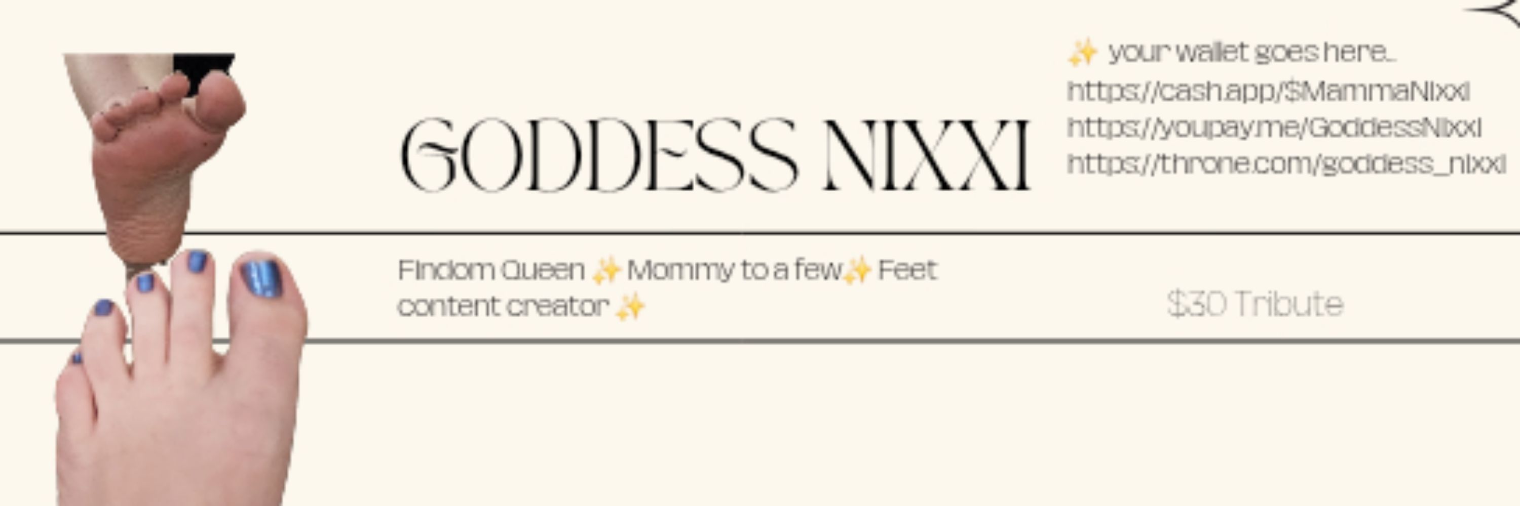 Findom Goddess Nixxi