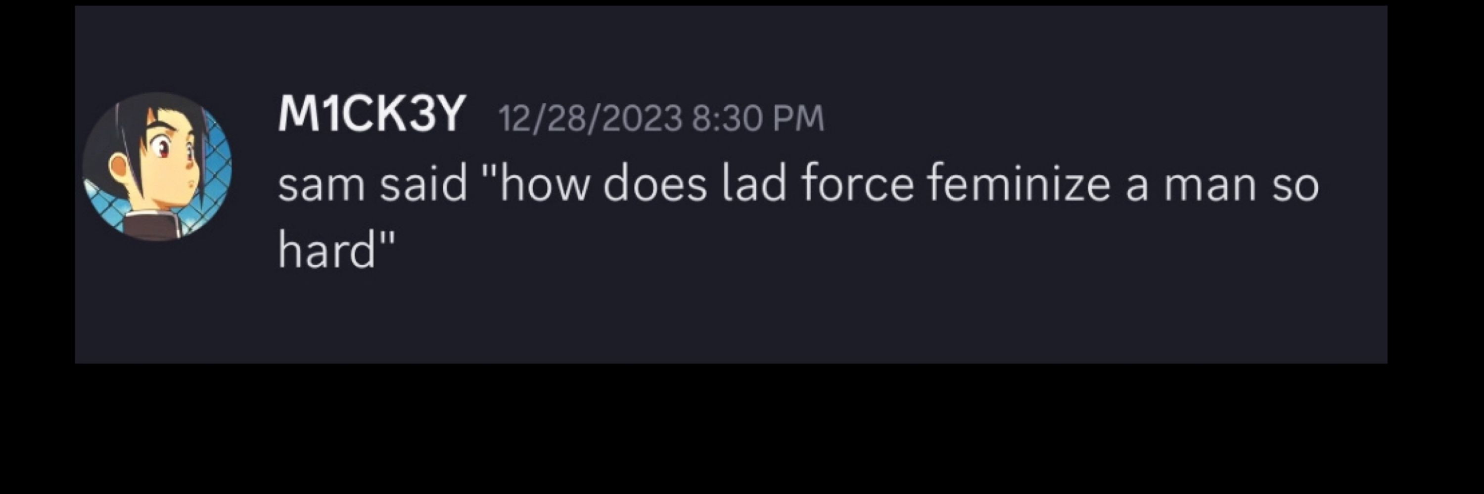 lad, comms OPEN 🤡