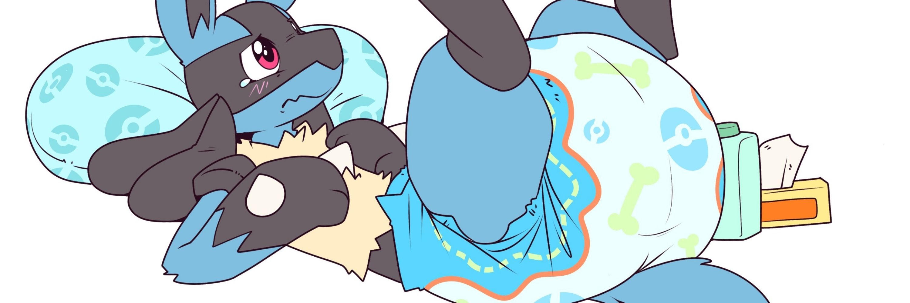 🚼 Anubis, The Lucario with thickest diaper🚼