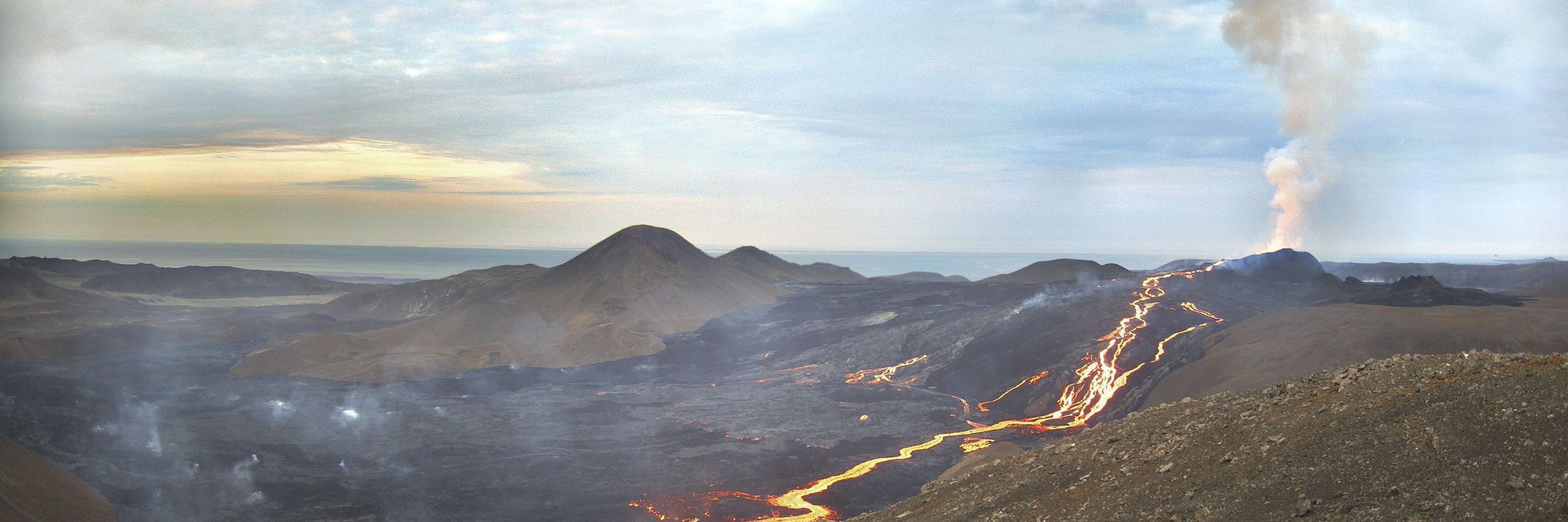 Volcanos, maps and timelapses
