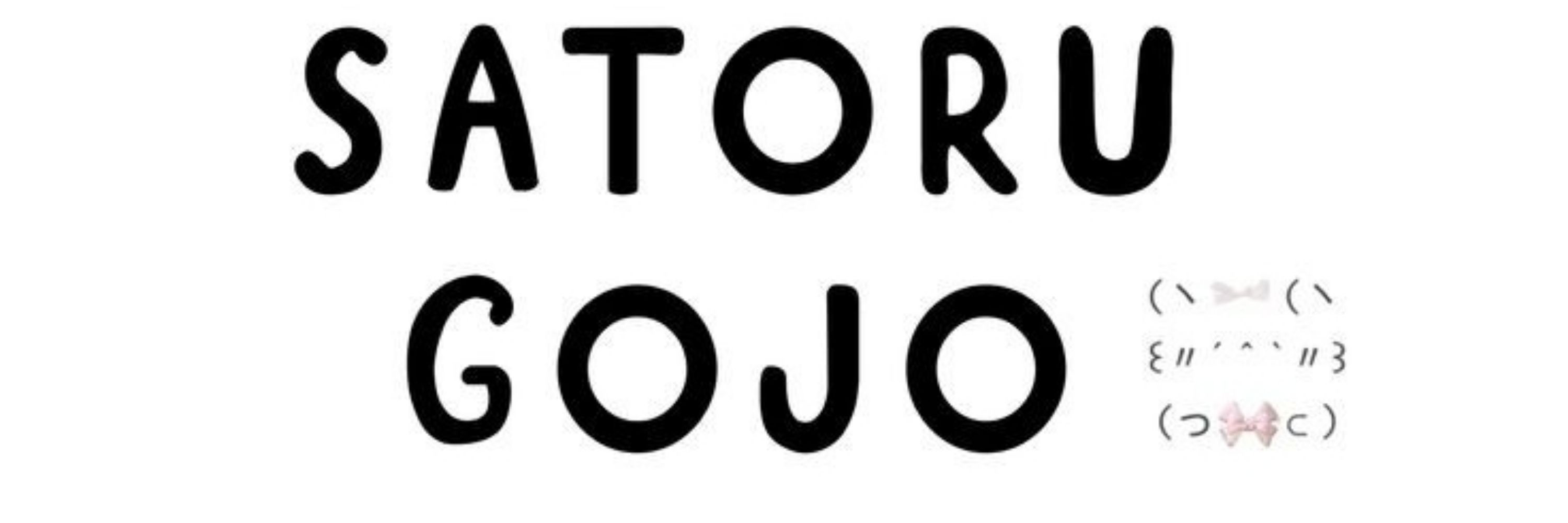 .⟨⟨★ Satoru Gojo ★⟩⟩.